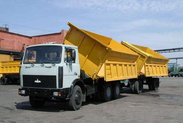 Услуги самосвала МАЗ как на фото