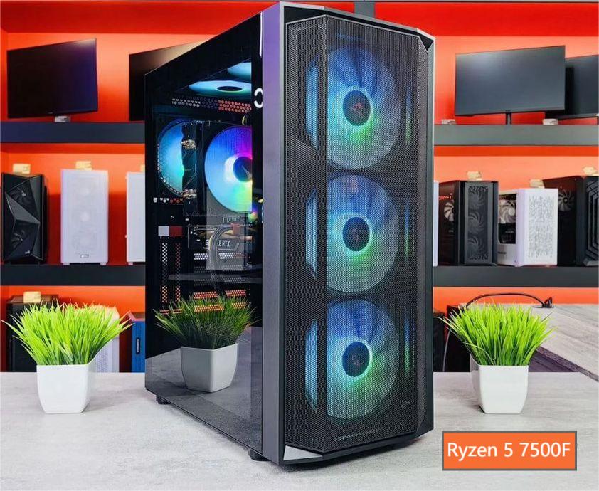 Игровой компьютер Ryzen 5 7500F / RTX 5060 / DDR5 32GB, 16Gb Гарантия