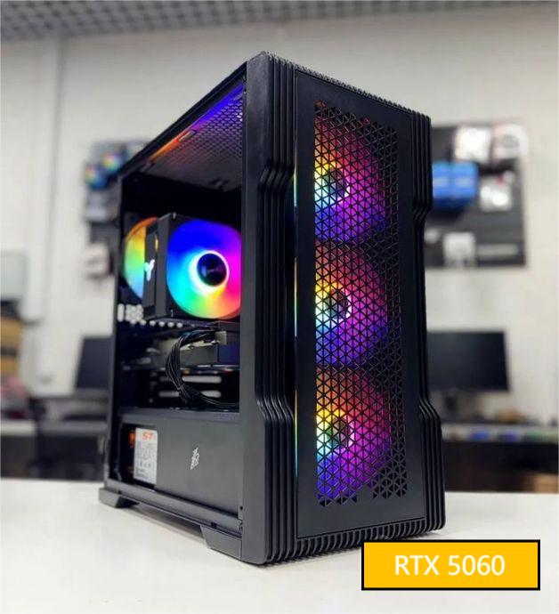 Игровой компьютер Ryzen 5 5600 / RTX 5060 8GB GDDR7 / 16GB, 32GB Гарантия