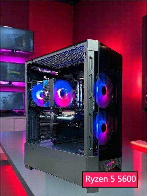 Игровой компьютер Ryzen 5 5600 / RTX 3060 12GB / 16GB, 32GB / Гарантия