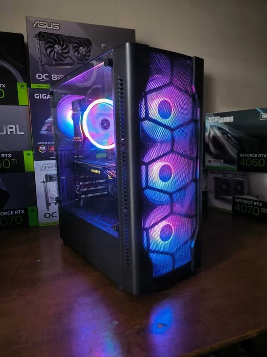 Игровой компьютер Ryzen 5 7500F / RTX 3060 Ti / DDR5 32GB, 16Gb — Гарантия