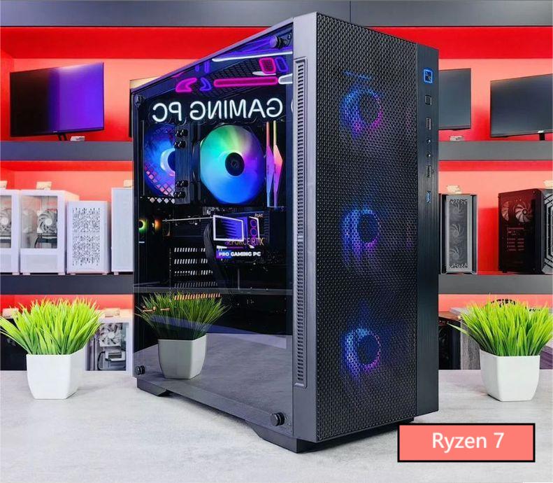 Игровой компьютер Ryzen 7 5700X / RTX 4060 / 32GB, 16Gb Гарантия