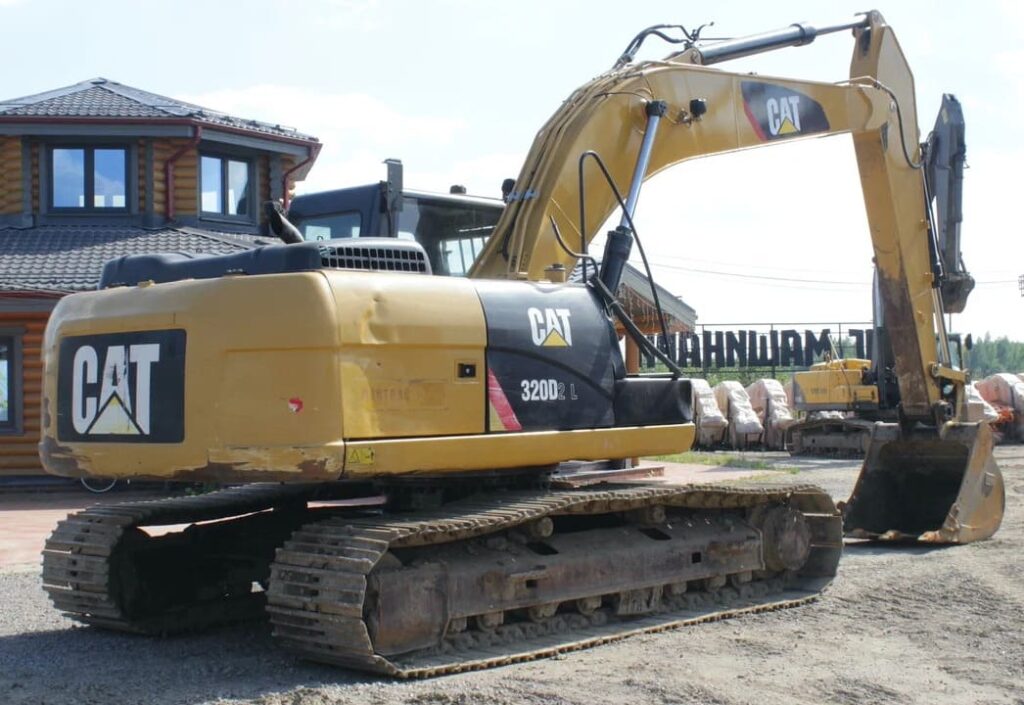 Аренда экскаватора CAT 320